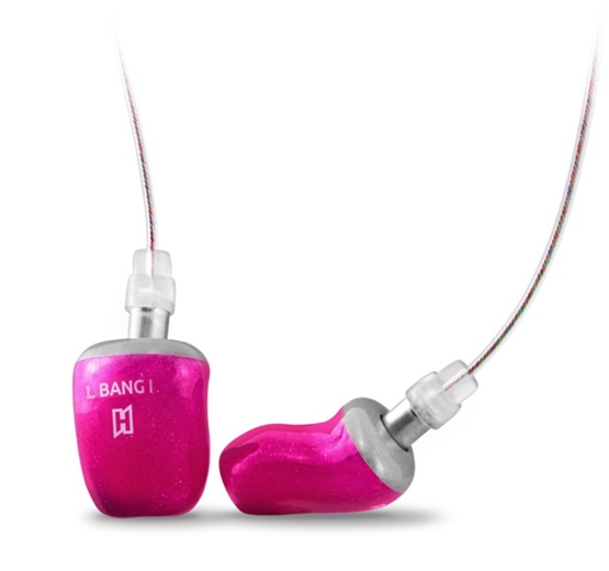 HEAROS In-Ear Monitoring Kopfhörer BANG I 4ME klein angepasst Treibertechnik In-Ear Kopfhörer für Musik, In-Ear Kopfhörer für Sport, In-Ear Kopfhörer für Reisen, In-Ear Kopfhörer für zu Hause, In-Ear Kopfhörer für Bahn